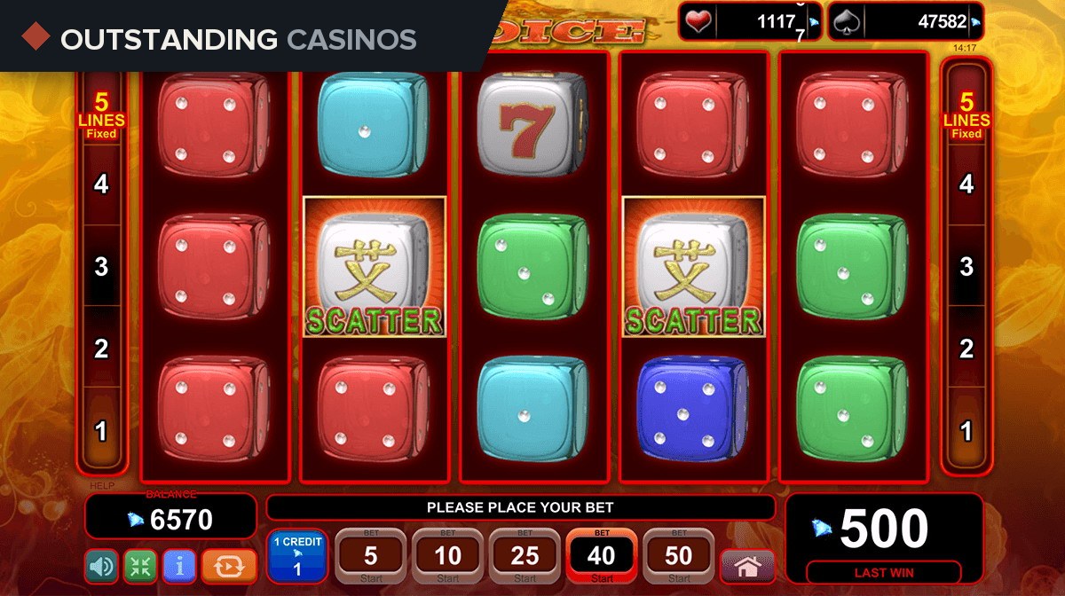 Play 5 Hot Dice By EGT