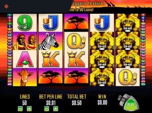 50 Lions By Aristocrat Info