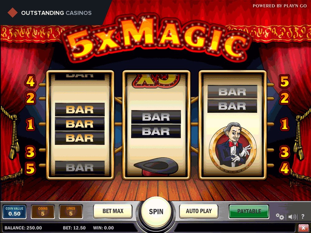 Play 5x Magic By Play’n Go