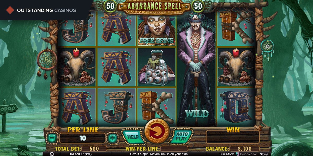 Play Abundance Spell By Spinomenal