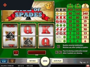 Ace of Spades By Play’n Go