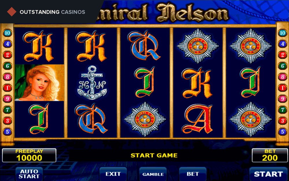 Play Admiral Nelson By Amatic Info