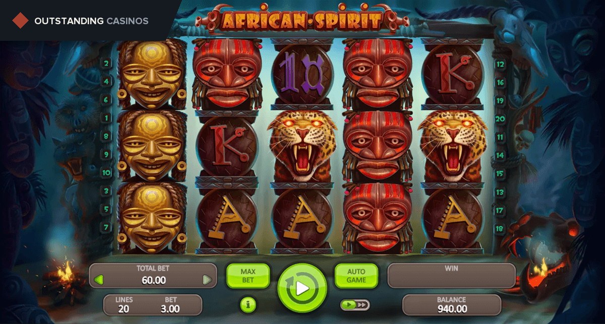 Play African Spirit By Booongo