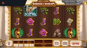 Age of the Gods: Goddess of Wisdom Slot by PlayTech For Free