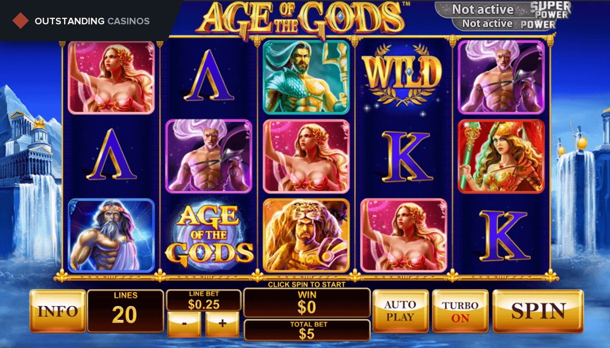 Play Age of the Gods By PlayTech