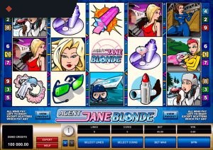 Agent Jane Blonde by Microgaming