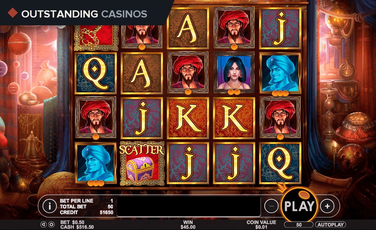 Play Aladdin’s Treasure Slot by Pragmatic Play For Free