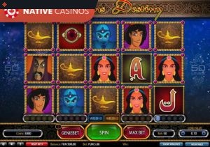 Aladdin’s Destiny By 1X2gaming