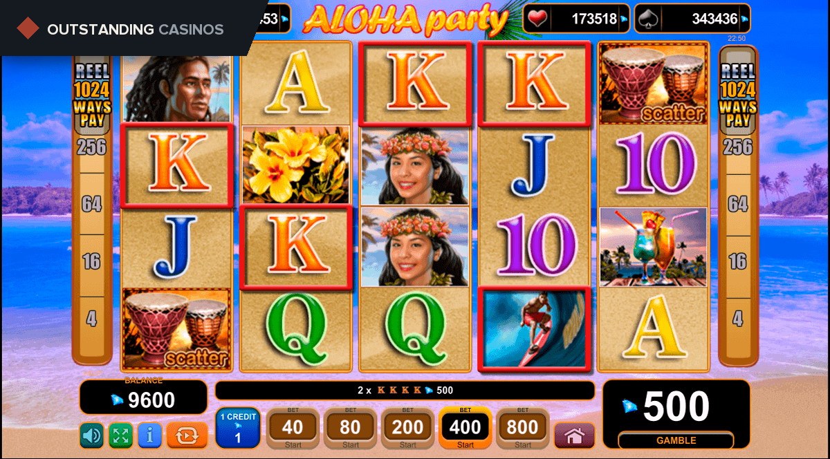 Play Aloha Party By EGT
