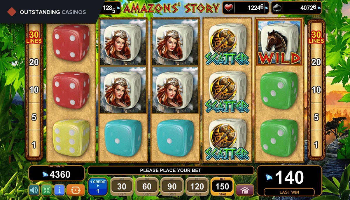 Play Amazons Story By EGT