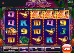 Arabian Rose by Microgaming