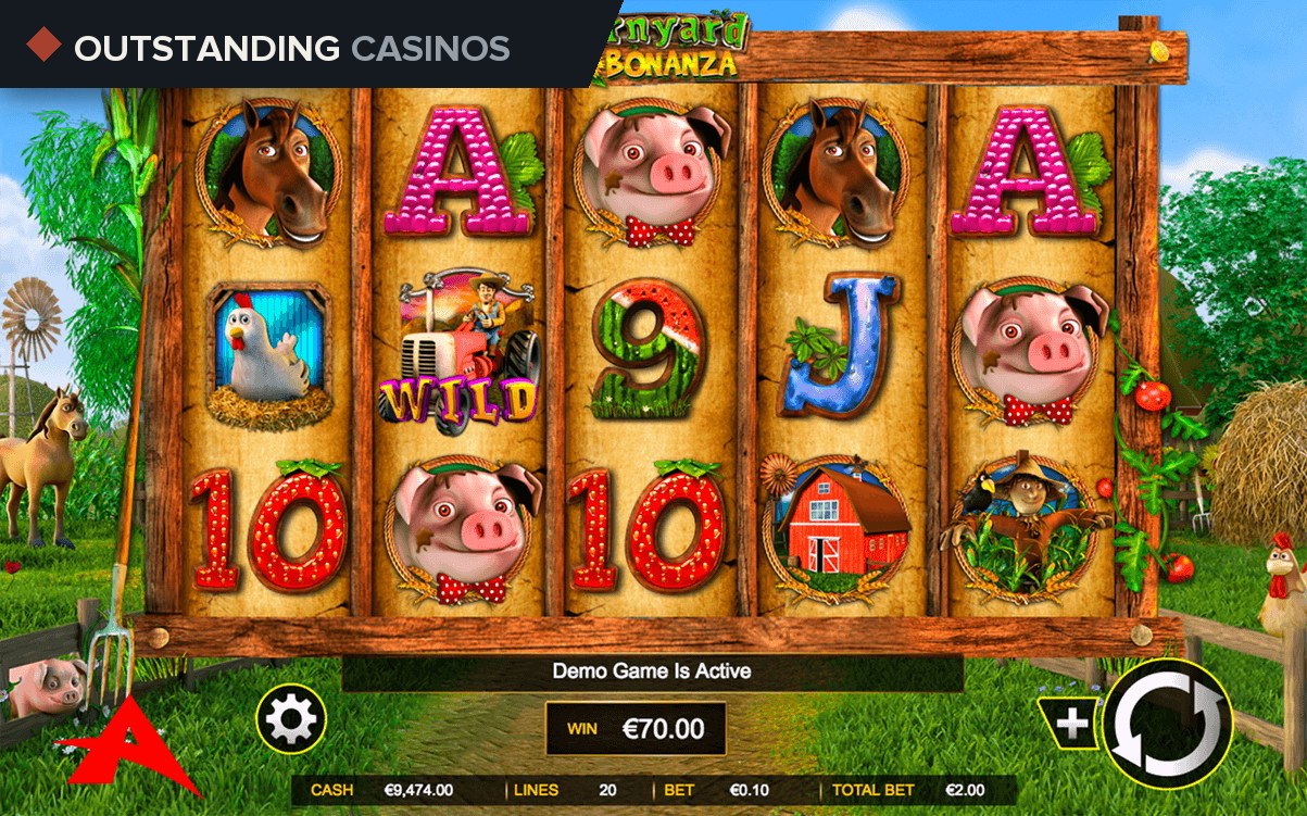 Play Barnyard Bonanza Slot Machine by Ainsworth