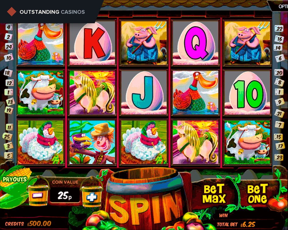 Play Barnyard Bucks Slots By MultiSlot