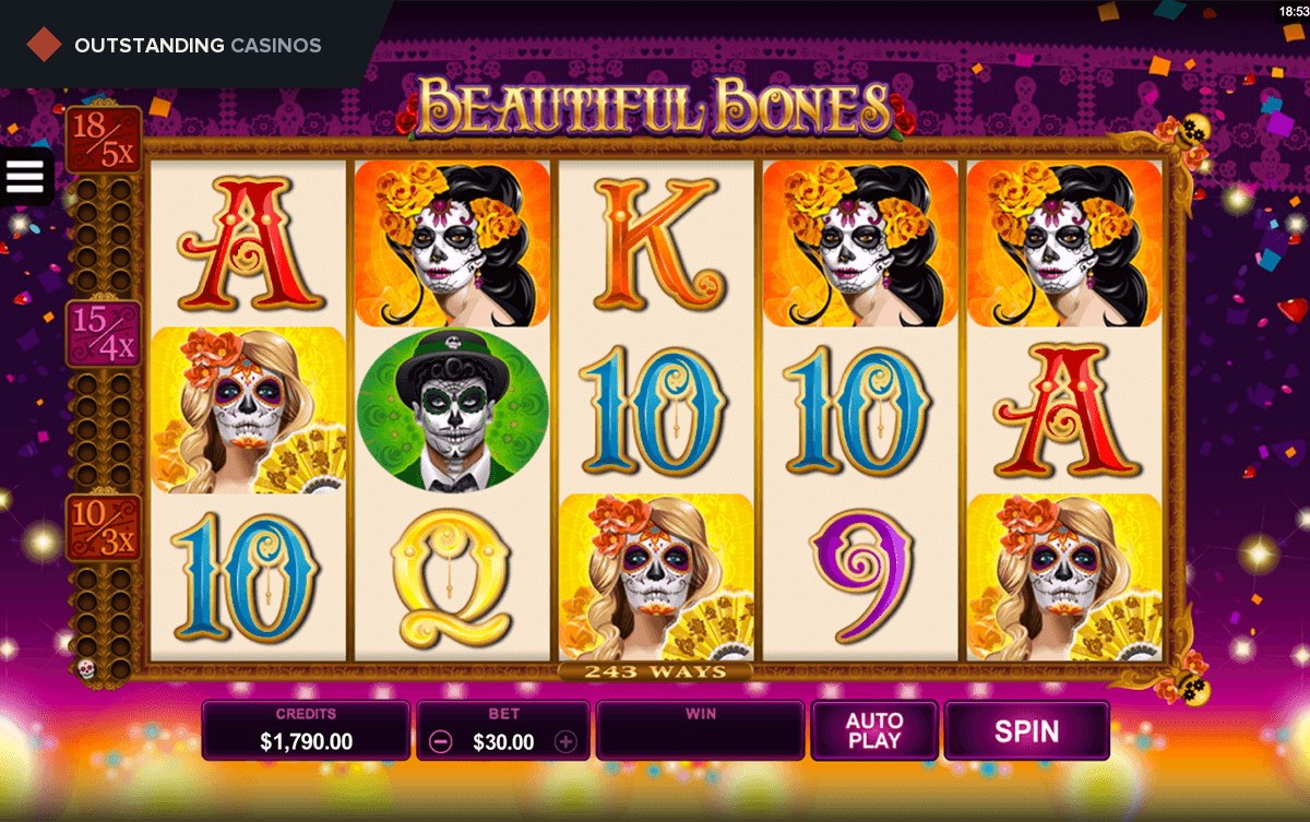 Play Beautiful Bones by Microgaming