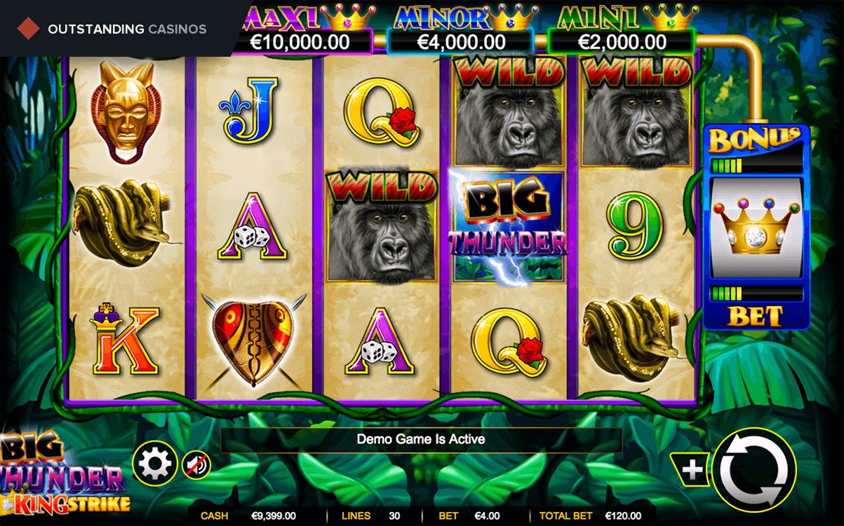 Play Big Thunder By Ainsworth