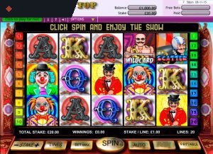 Big Top Extravaganza By OpenBet