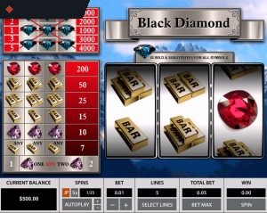 Black Diamond 3 Reels By Pragmatic Play Info