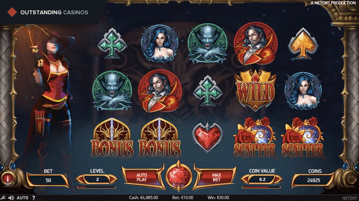 Play Blood Suckers II By NetEnt