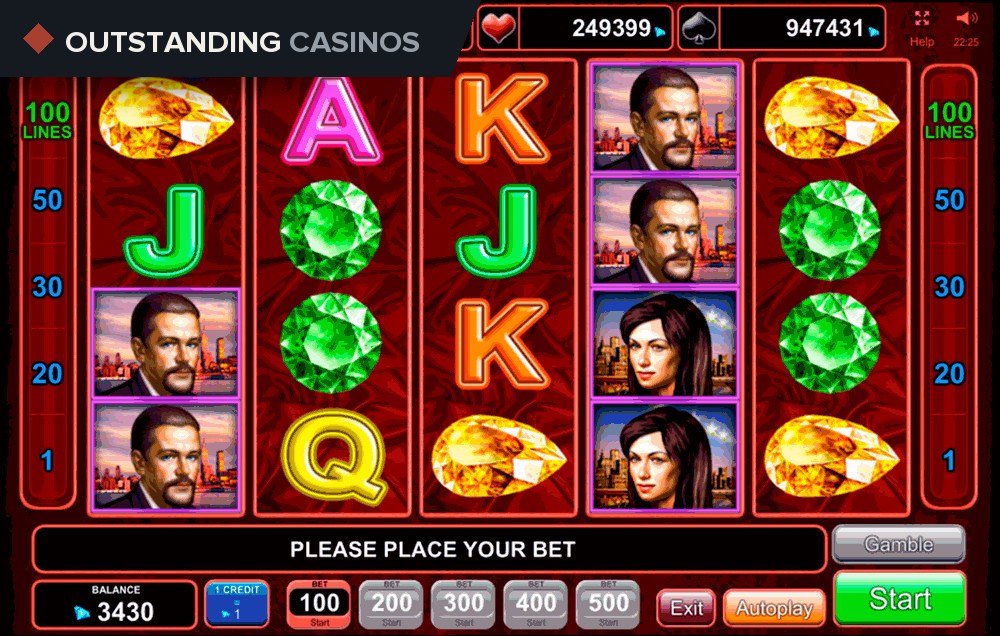 Play Blue Heart Slot by EGT