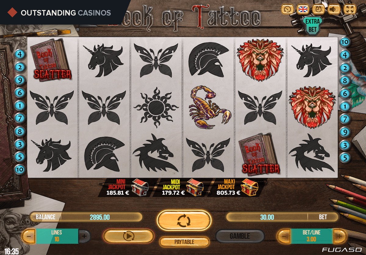 Play Book Of Tattoo By Fugaso