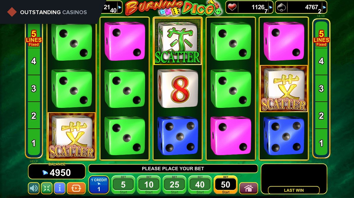 Play Burning Dice By EGT