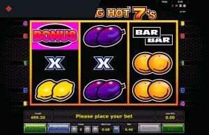 Burning Hot Sevens By Novomatic Info