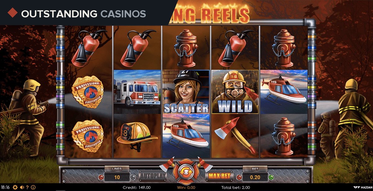 Play Burning Reels By Wazdan