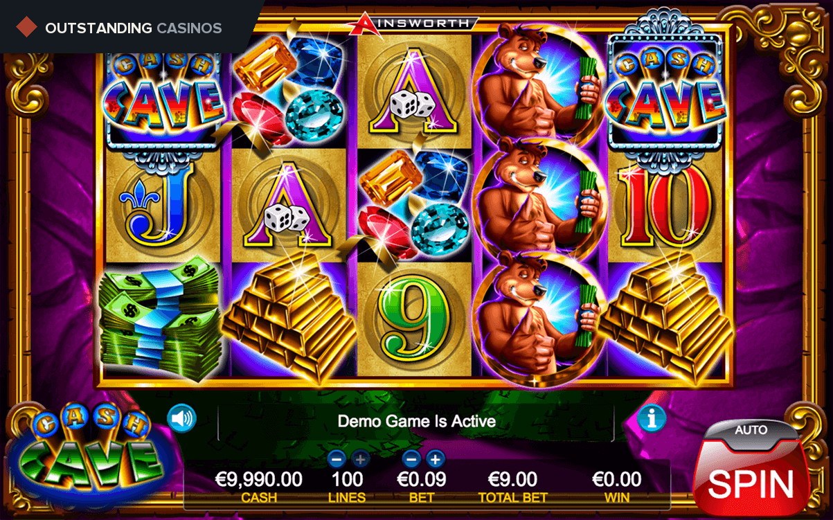 Play Cash Cave Slot by Ainsworth For Free