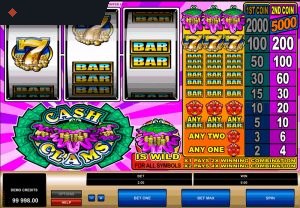 Cash Clams by Microgaming