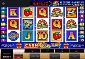 CashSplash Video Slot by Microgaming