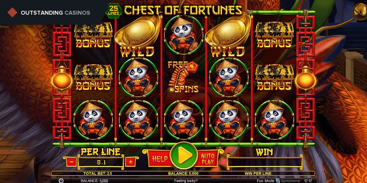 Play Chest Of Fortunes By Spinomenal