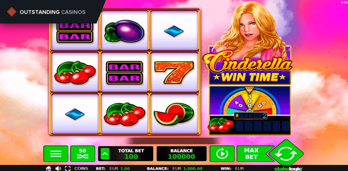 Play Cinderella Wintime By Stake Logic
