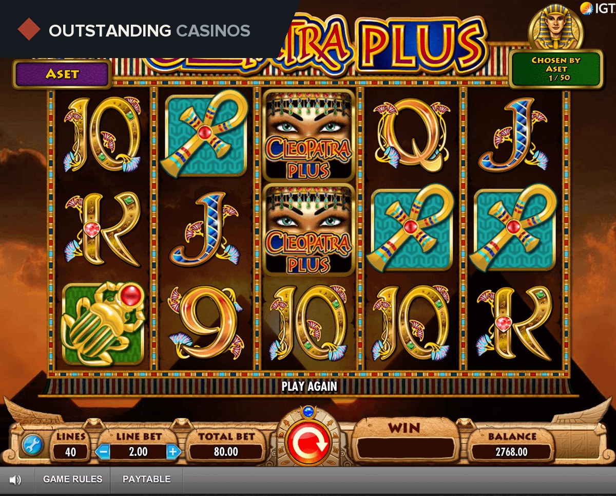 Play Cleopatra Plus Slot Game by IGT For Free