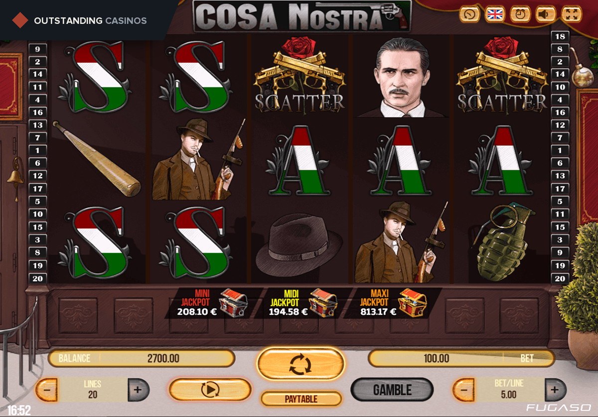 Play Cosa Nostra By Fugaso
