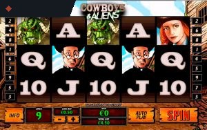 Cowboys and Aliens By PlayTech