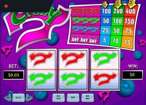 Crazy 7 By PlayTech