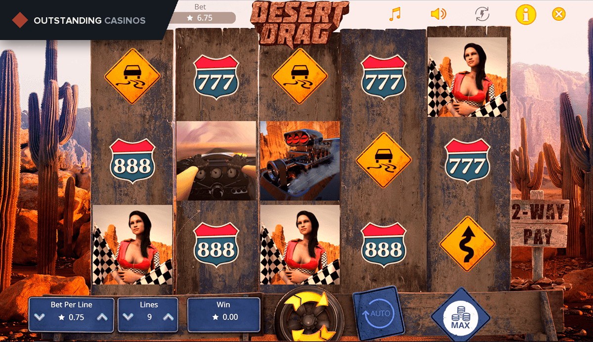 Play Desert Drag By Booming Games