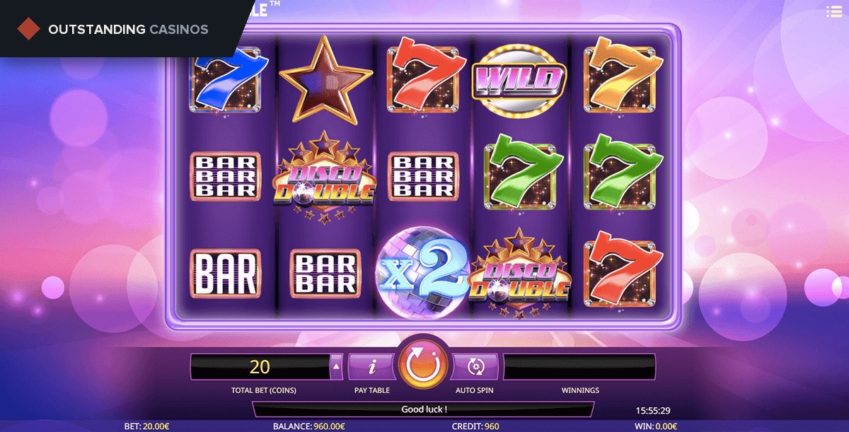 Play Disco Double Slot by iSoftBet
