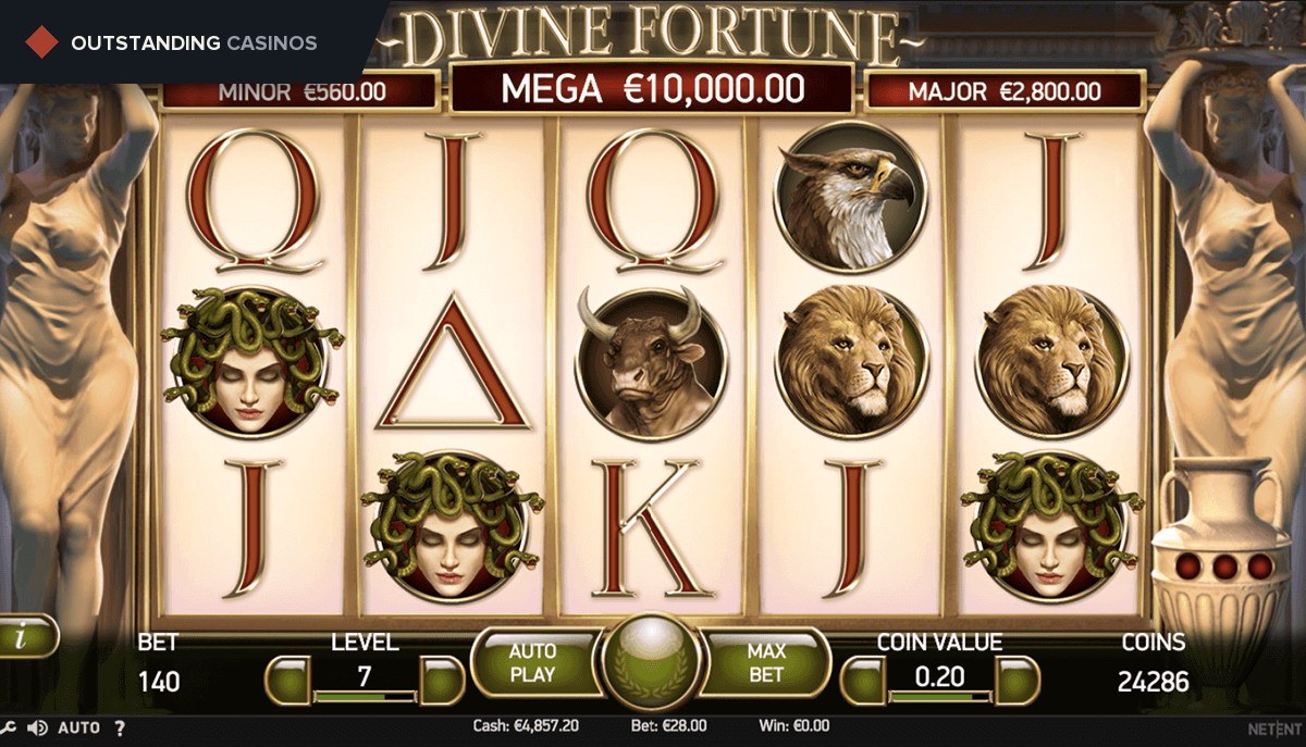 Play Divine Fortune By NetEnt