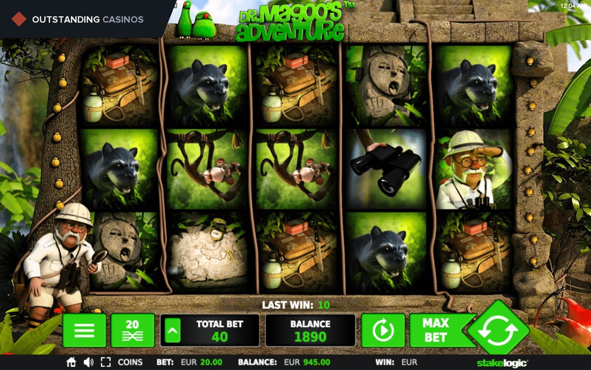 Play Dr. Magoo’s Adventure By Stake Logic