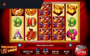 Dragon Lines Slot Machine by Ainsworth For Free