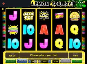 Easy Peasy Lemon Squeezy! By Novomatic Info