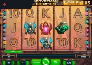 Egyptian Heroes By NetEnt