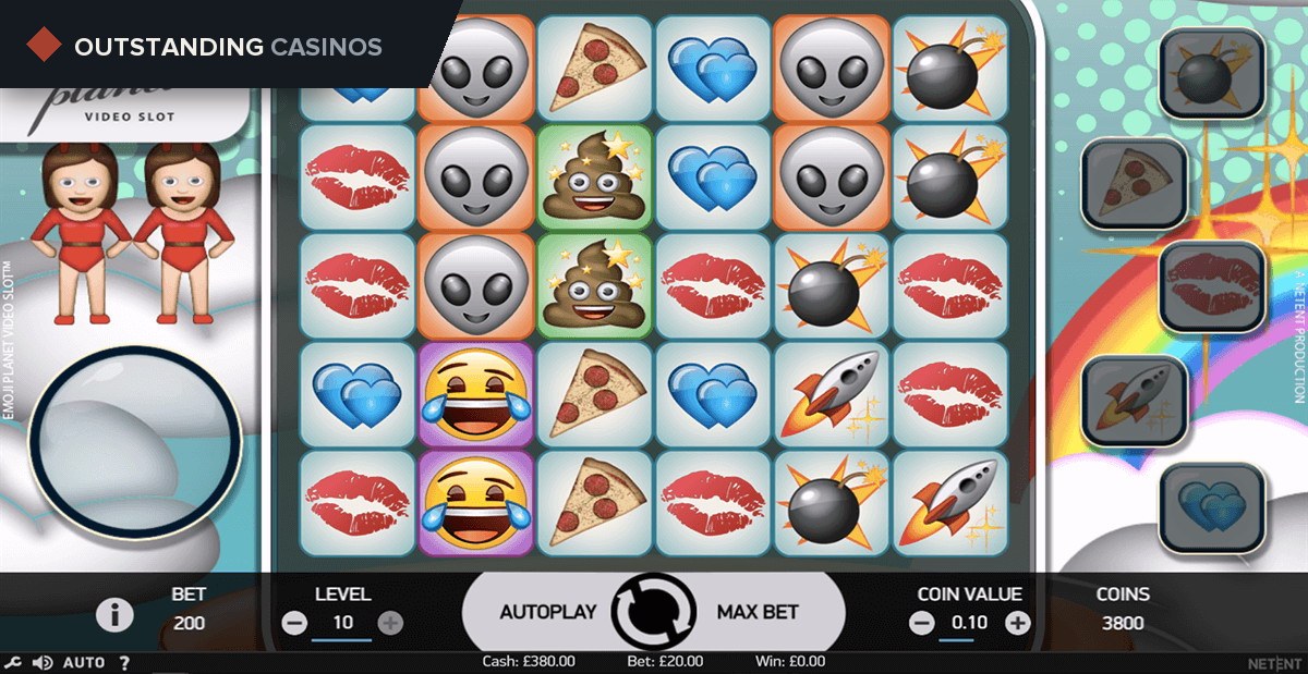 Play emojiplanet By NetEnt