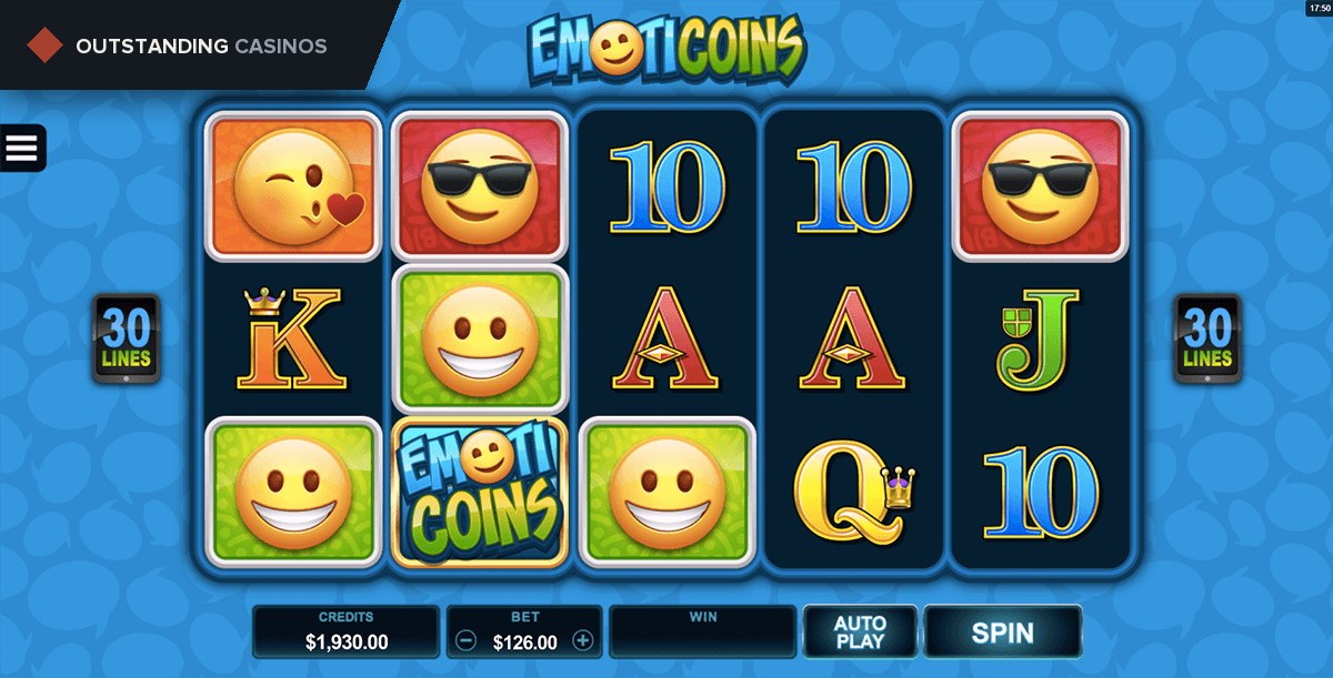 Play EmotiCoins by Microgaming