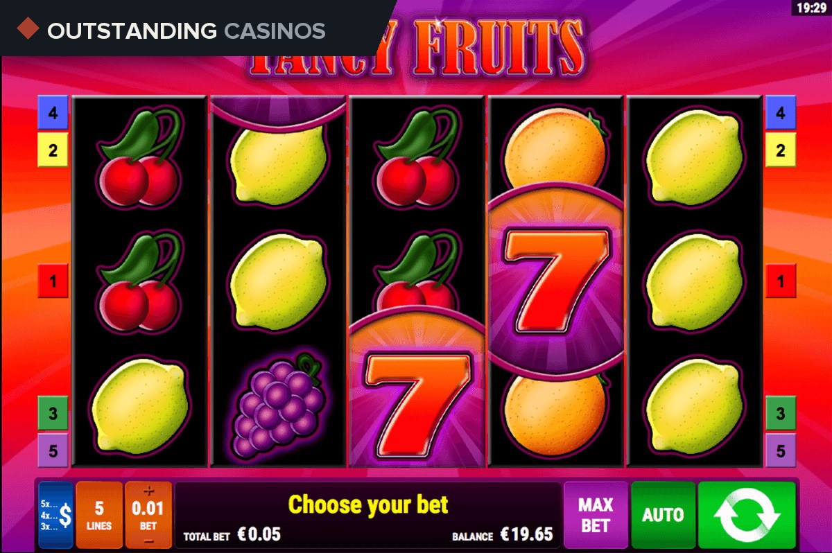 Play Fancy Fruits By Bally Wulff