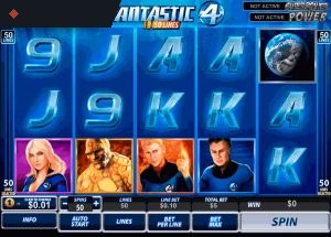 Fantastic Four 50 Lines By PlayTech
