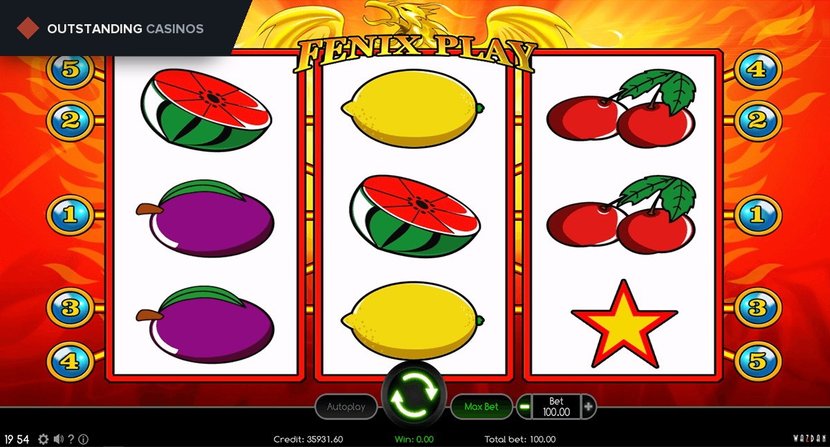 Play Fenix Play Slot Online by Wazdan For Free
