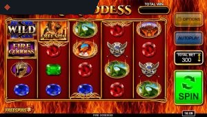 Fire Goddess By Inspired Gaming