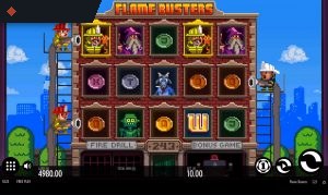 Flame Busters Slot Review Online by Thunderkick For Free